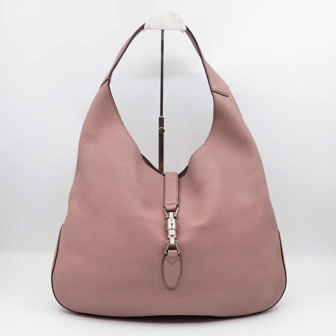 Gucci Jackie Large Hobo Bag Rosy Phard Leather