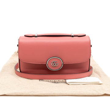 Gucci Petite GG Mini Bag Pink Leather