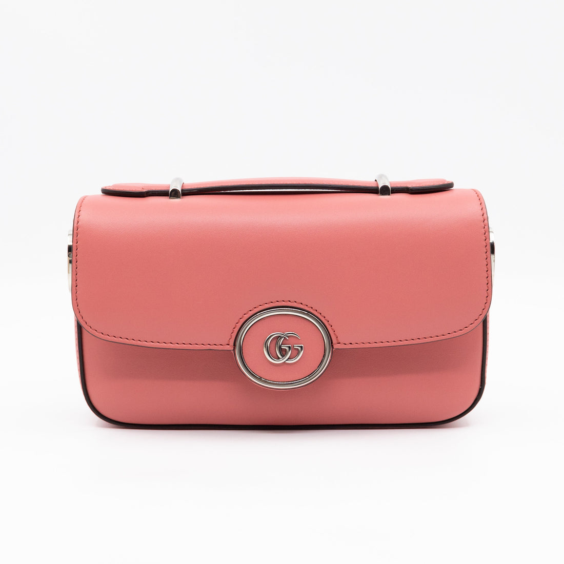 Gucci Petite GG Mini Bag Pink Leather