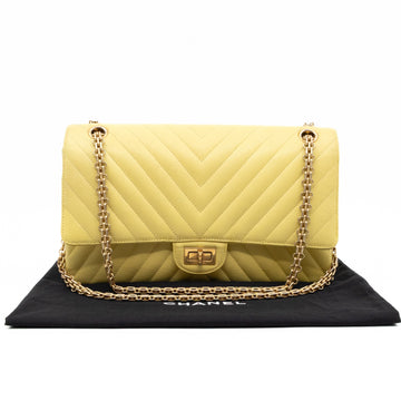 2.55 Reissue 226 Double Flap Bag Yellow Leather