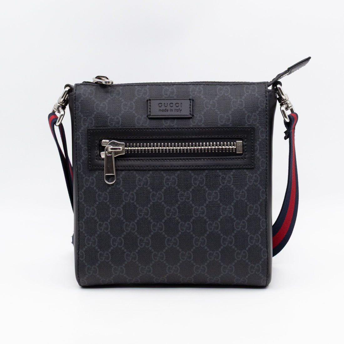 Gucci Small Messenger GG Supreme Black