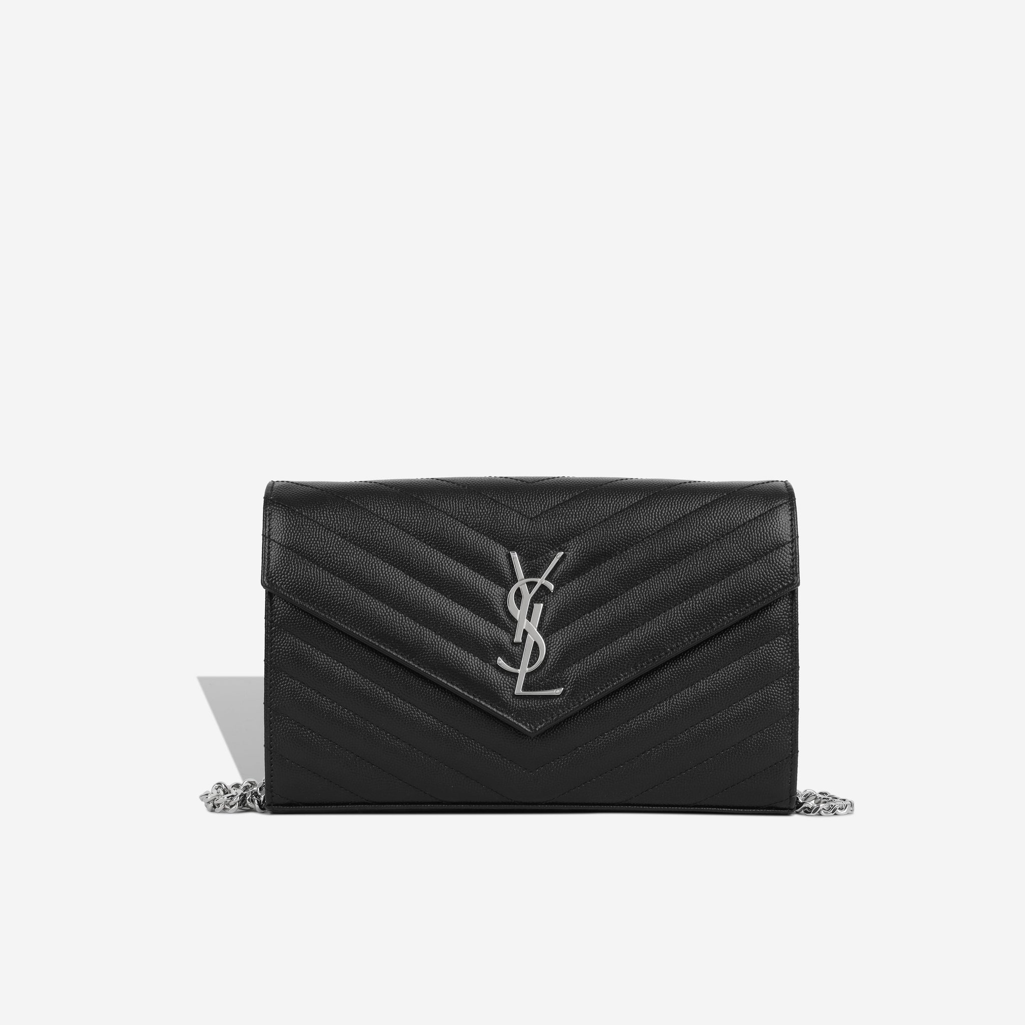 Yves Saint Laurent Cassandre Chain Wallet