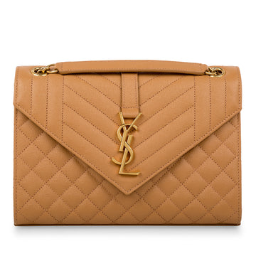 Yves Saint Laurent Small Monogram Mix Matelasse Shoulder Bag