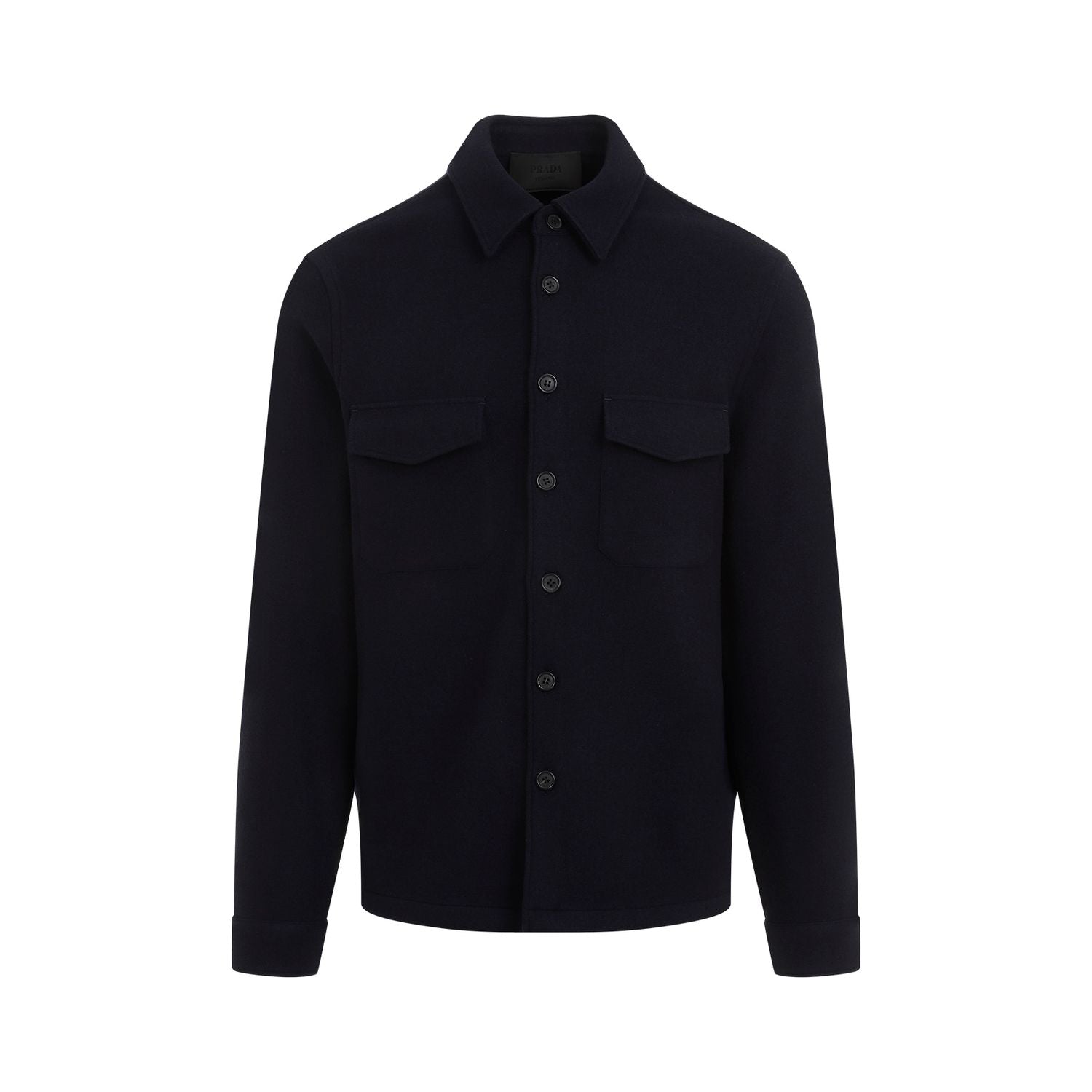 PRADA Wool Blend Mini Shirt for Men