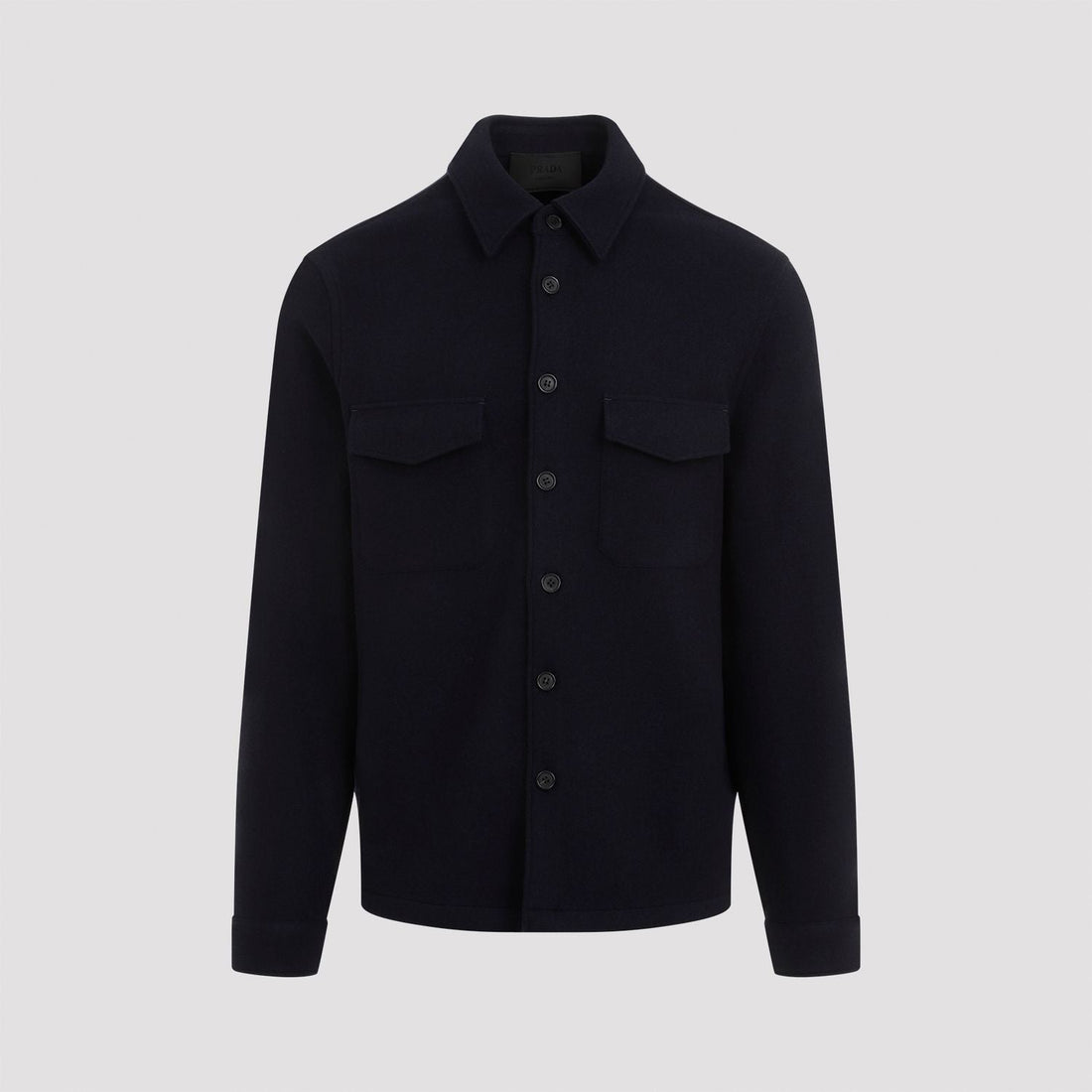 PRADA Wool Blend Mini Shirt for Men