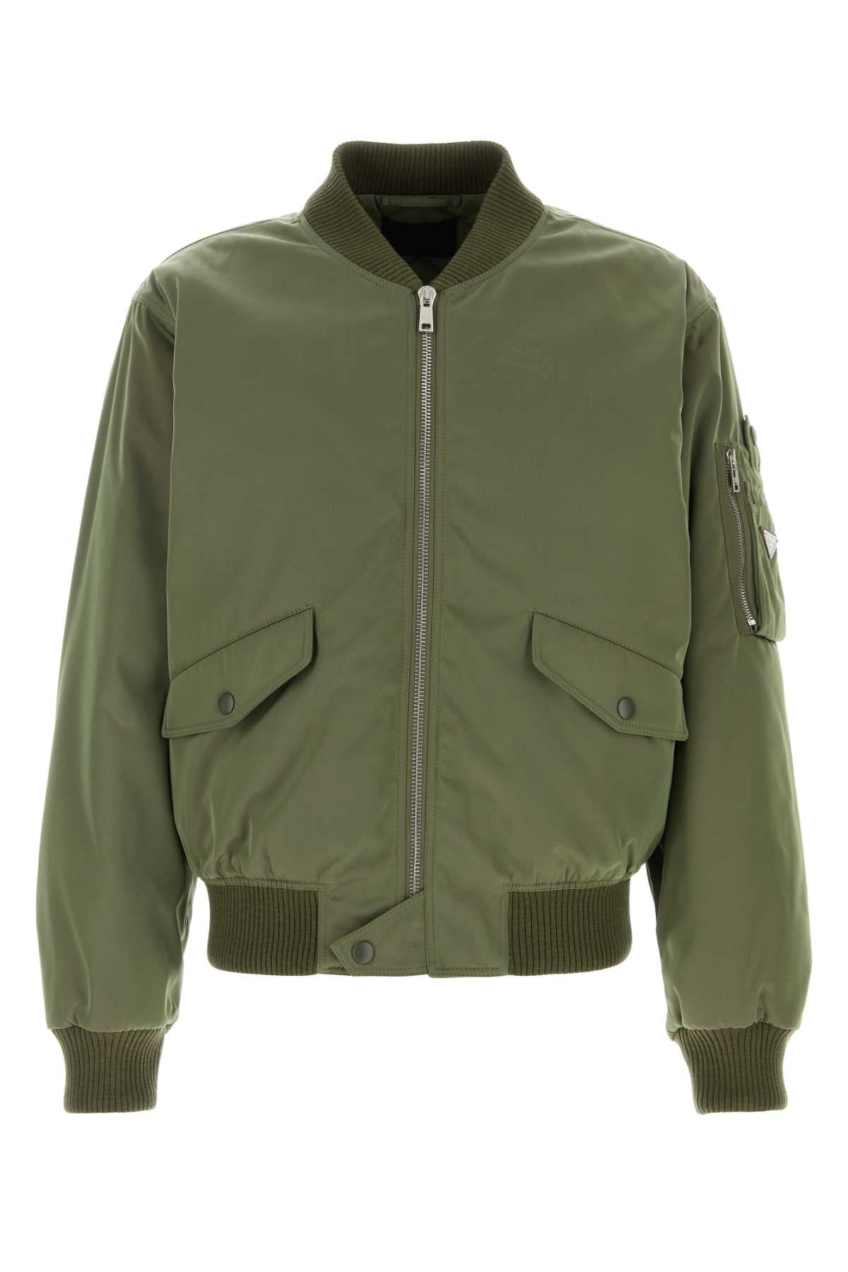 PRADA Nylon Bomber Jacket