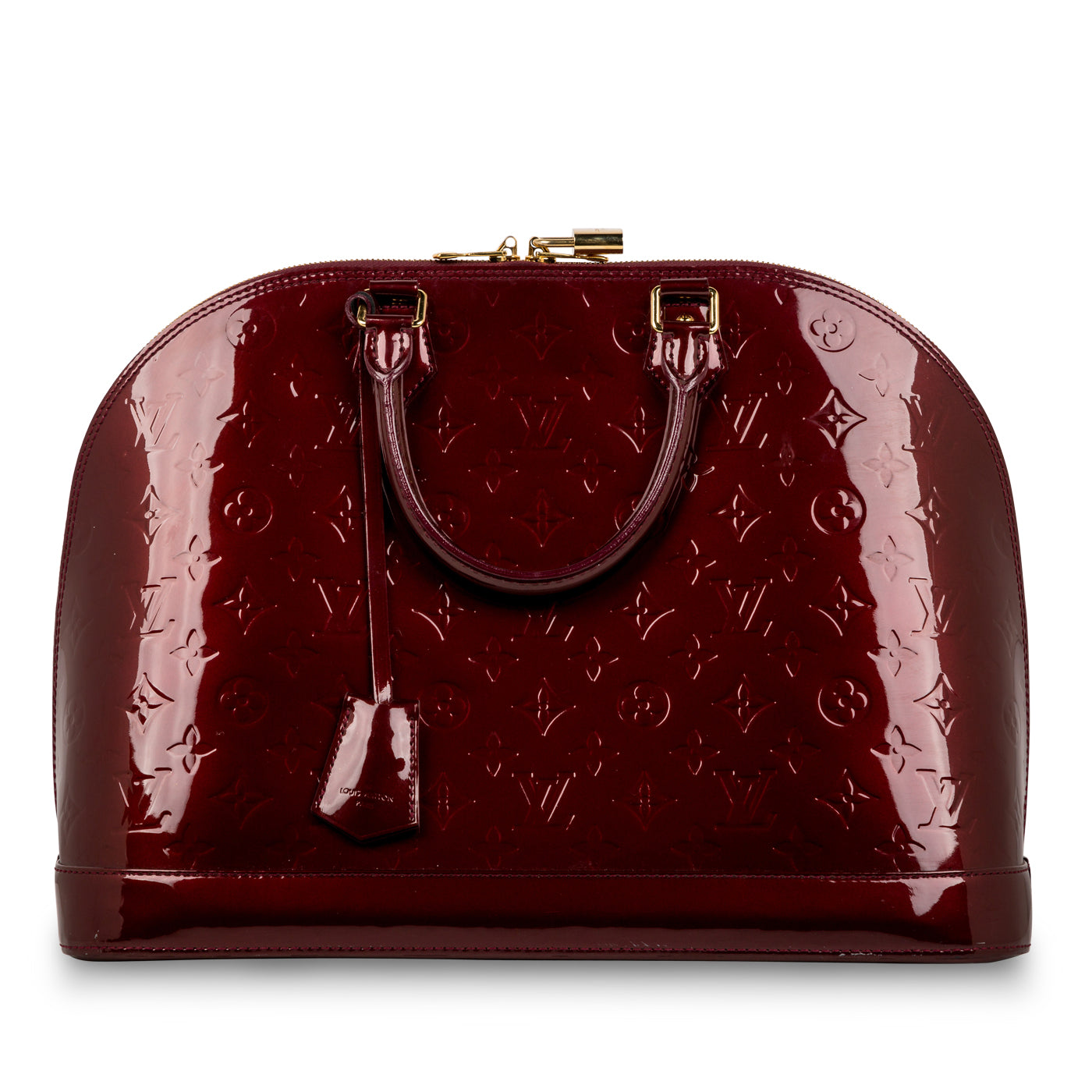 Louis Vuitton Alma GM Amarante Vernis