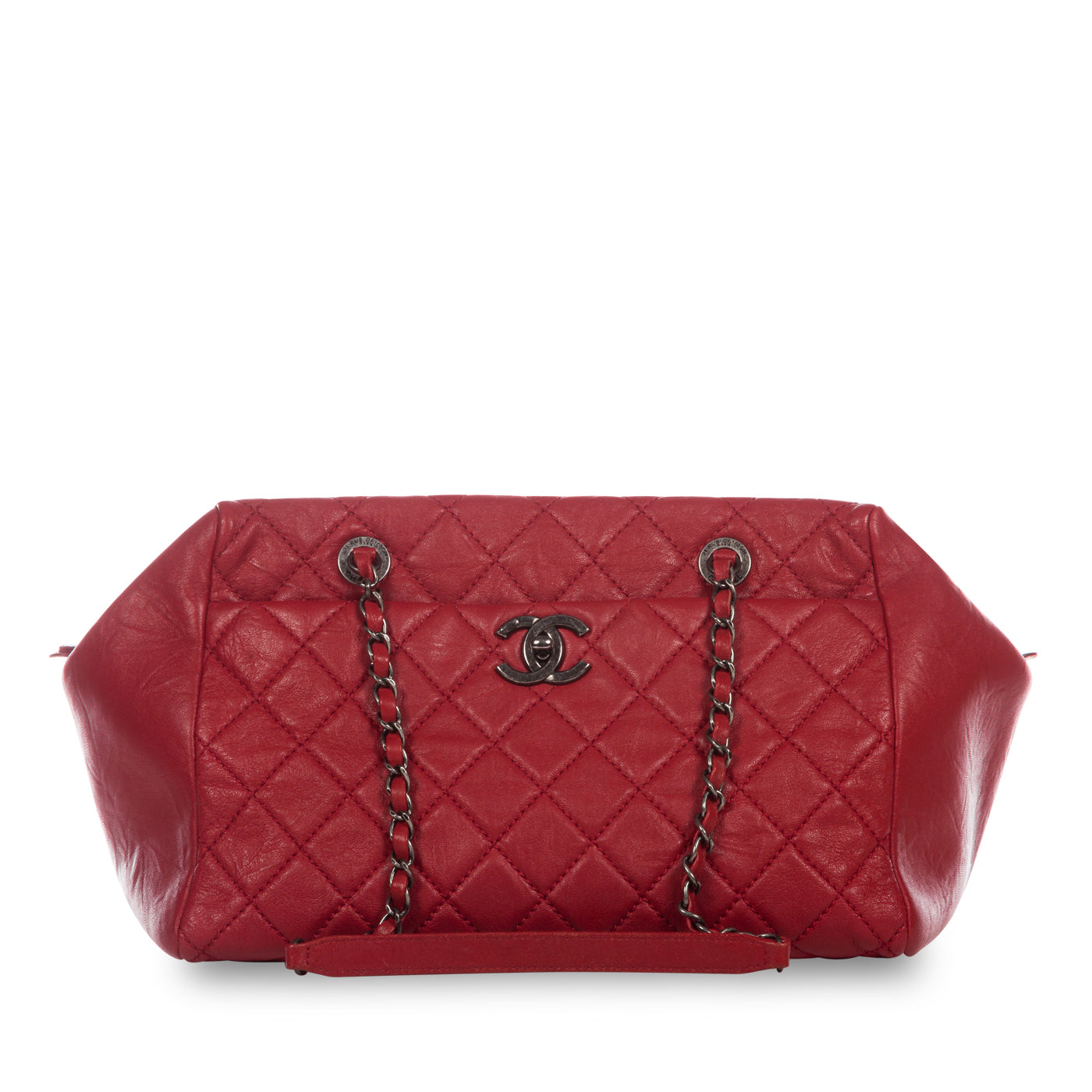 Chanel Quilted Shopper Tote