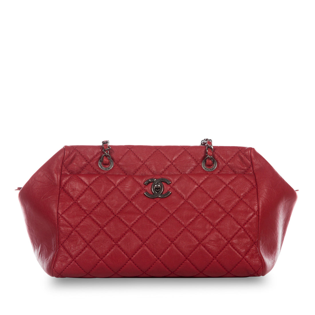 Chanel Quilted Shopper Tote
