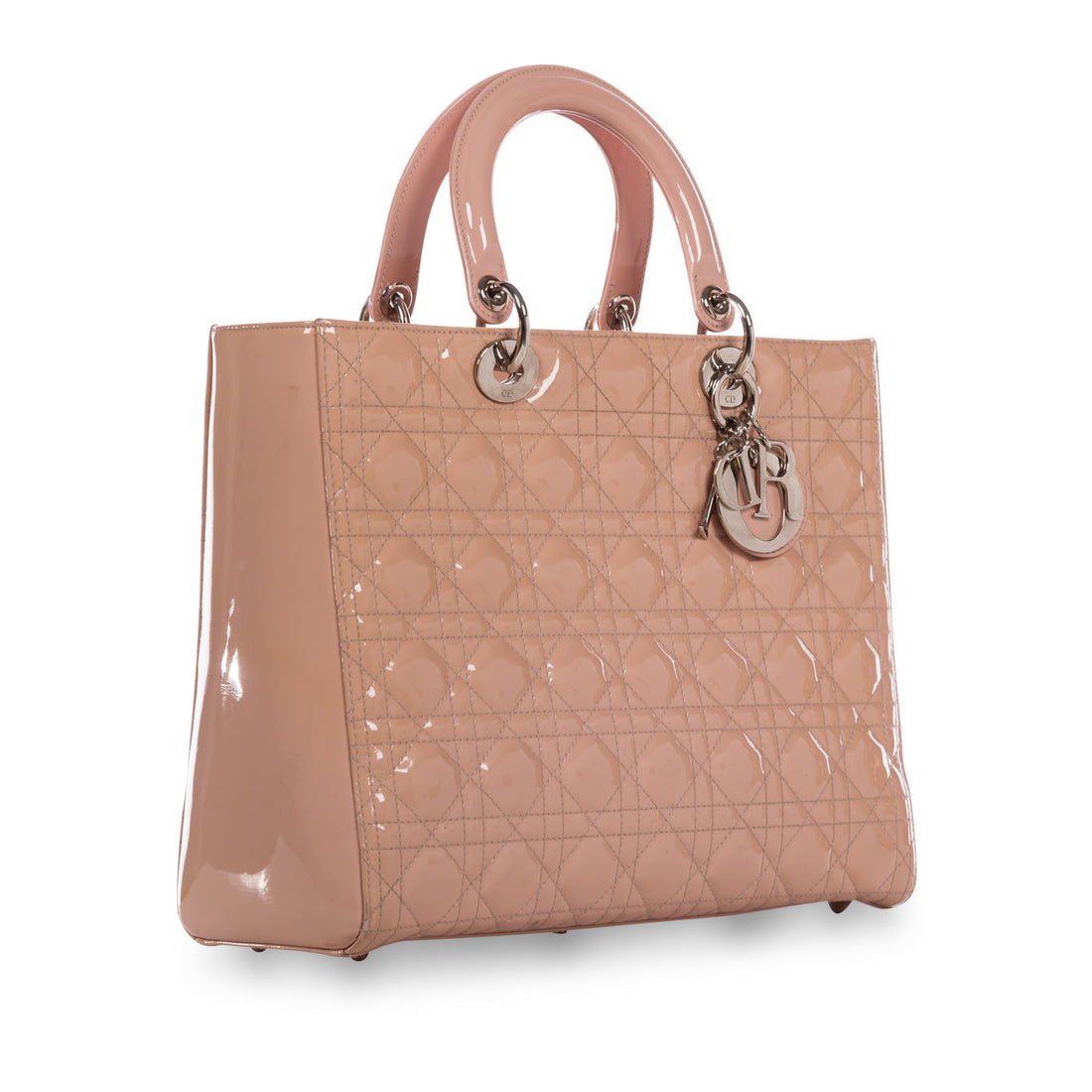 Christian Dior Lady Dior Leather Patent