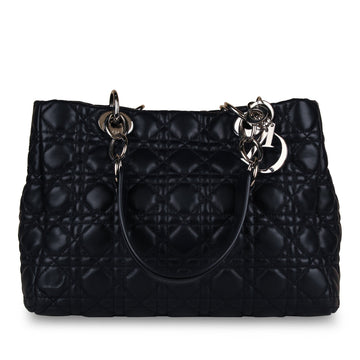 Christian Dior Lady Dior Tote Navy