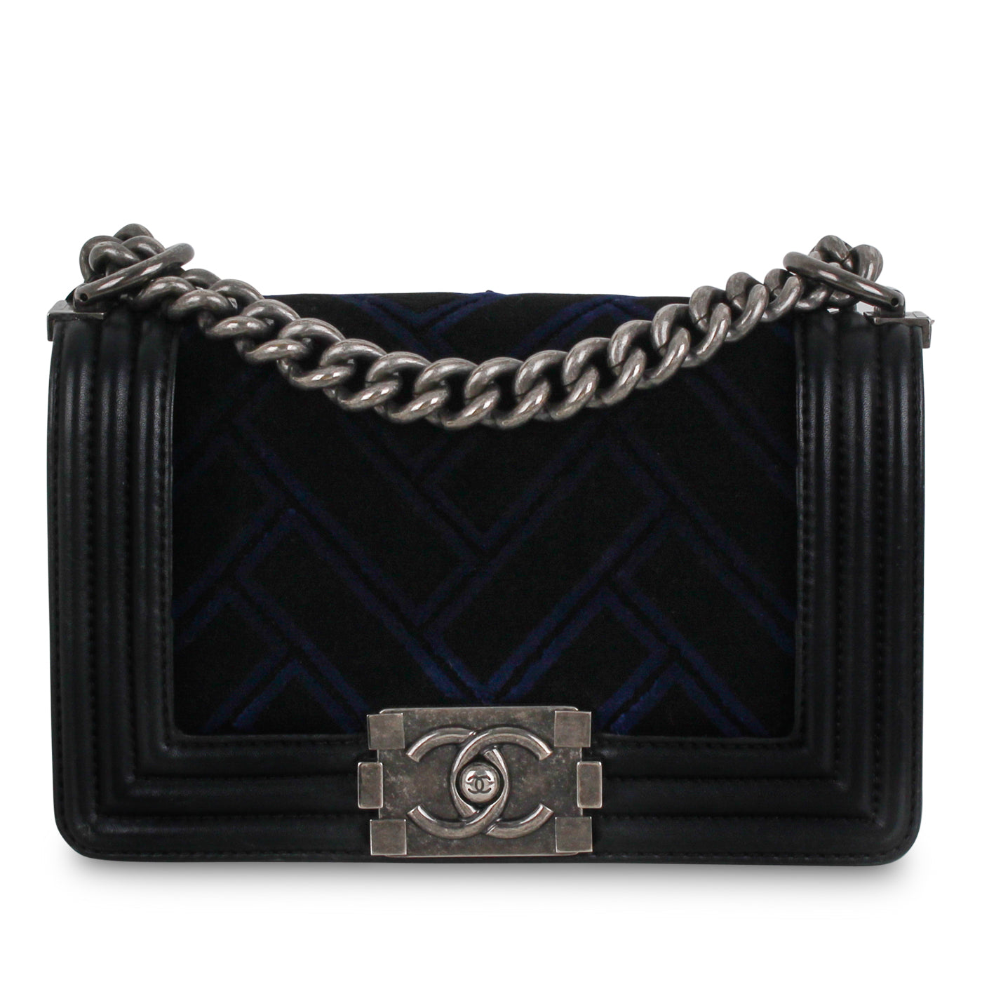 Chanel Small Boy Bag Velvet