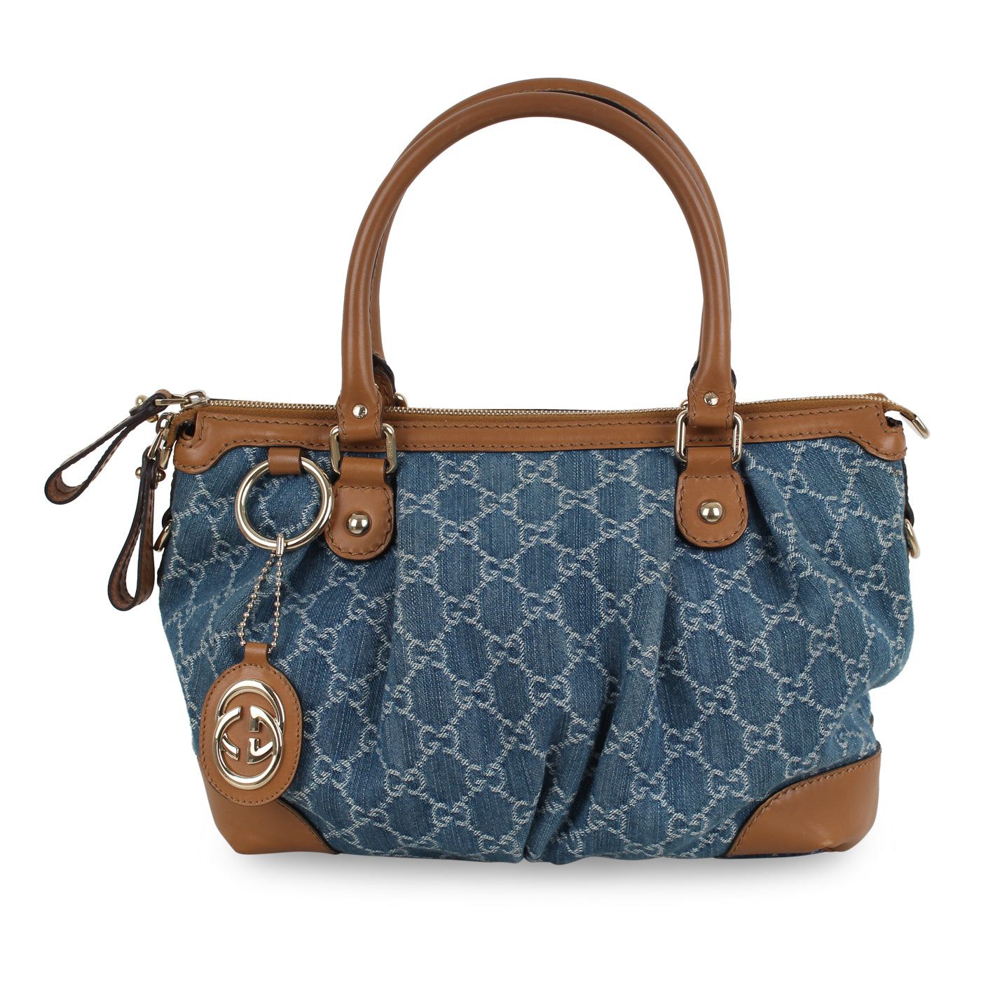 Gucci Denim Shoulder Bag