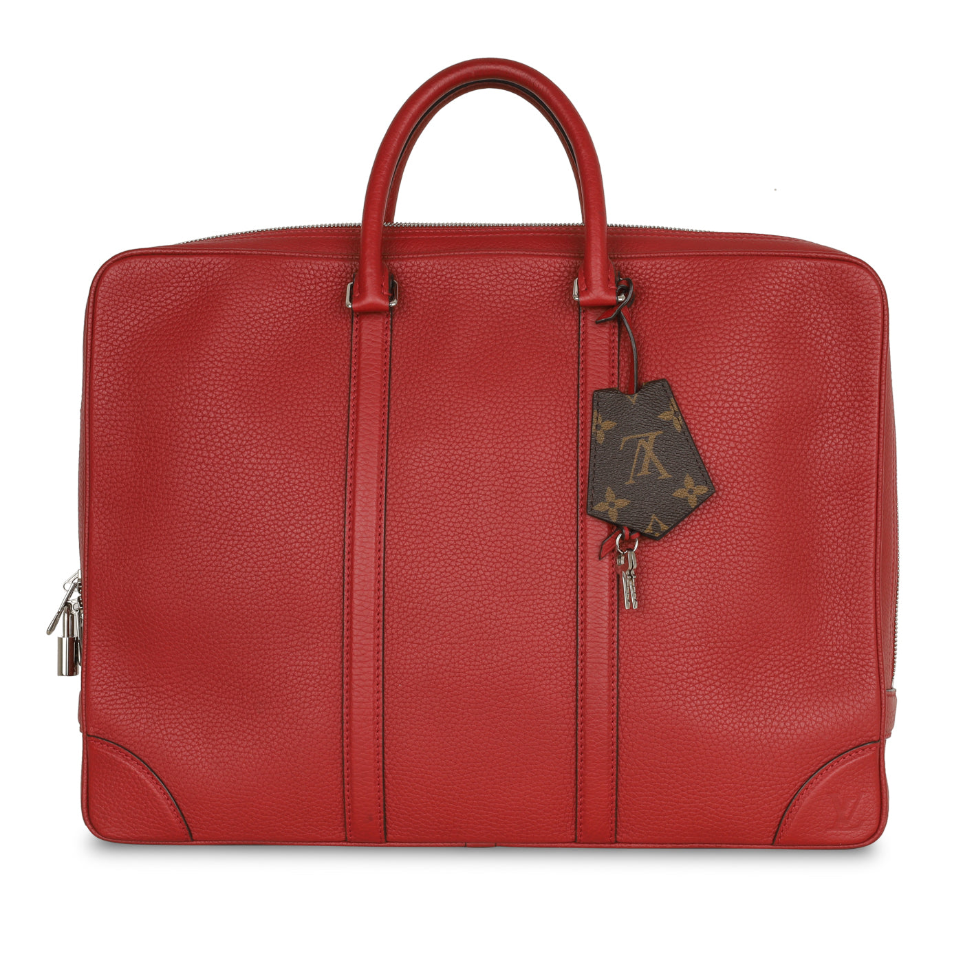 Louis Vuitton Porte Documents Voyage Red