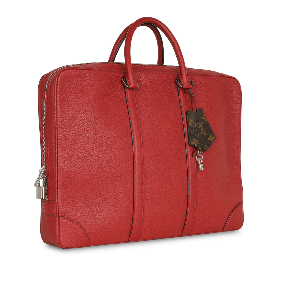 Louis Vuitton Porte Documents Voyage Red