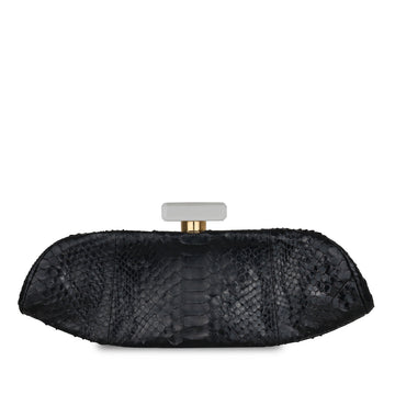 Chanel Python Clutch