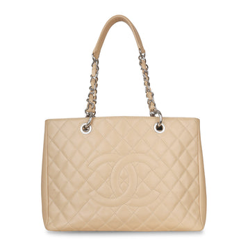 Chanel GST Beige Caviar