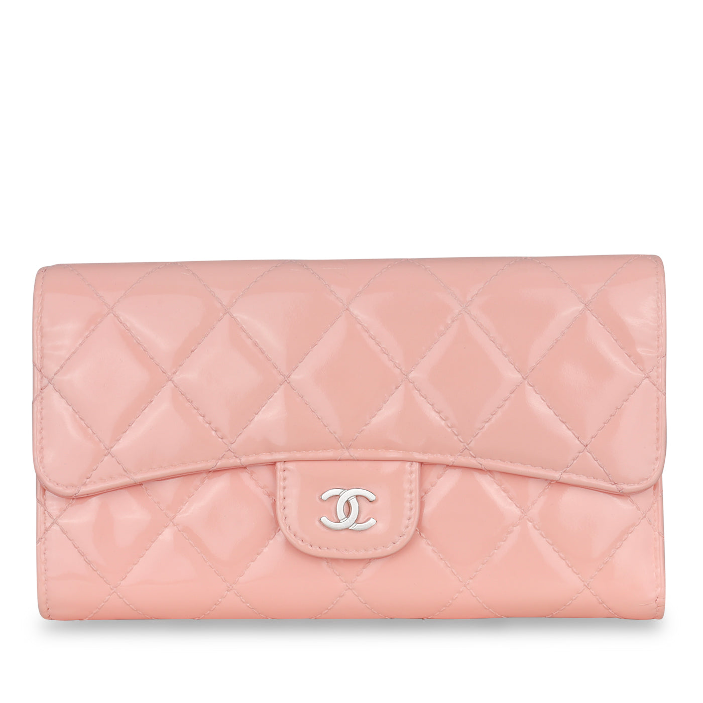 Chanel Classic Long Flap Wallet Patent