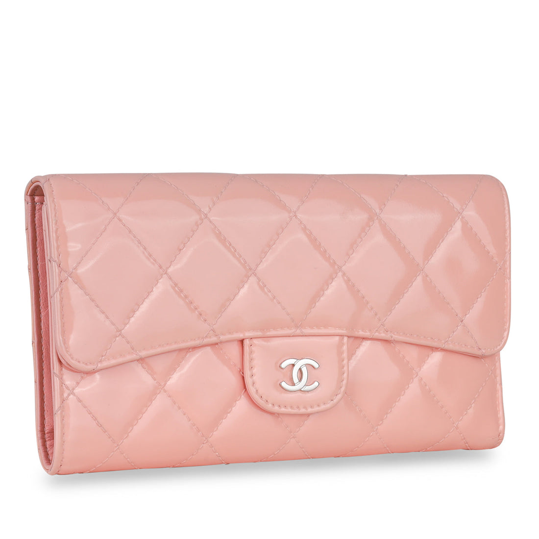 Chanel Classic Long Flap Wallet Patent