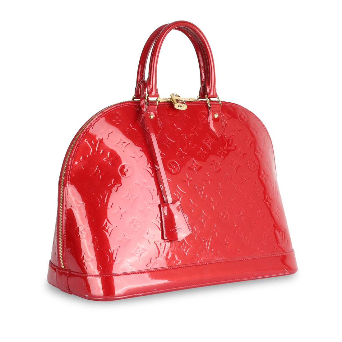 Louis Vuitton Alma GM Red Vernis