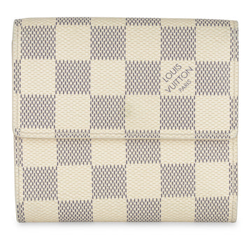 Louis Vuitton Flap Wallet Damier Azur