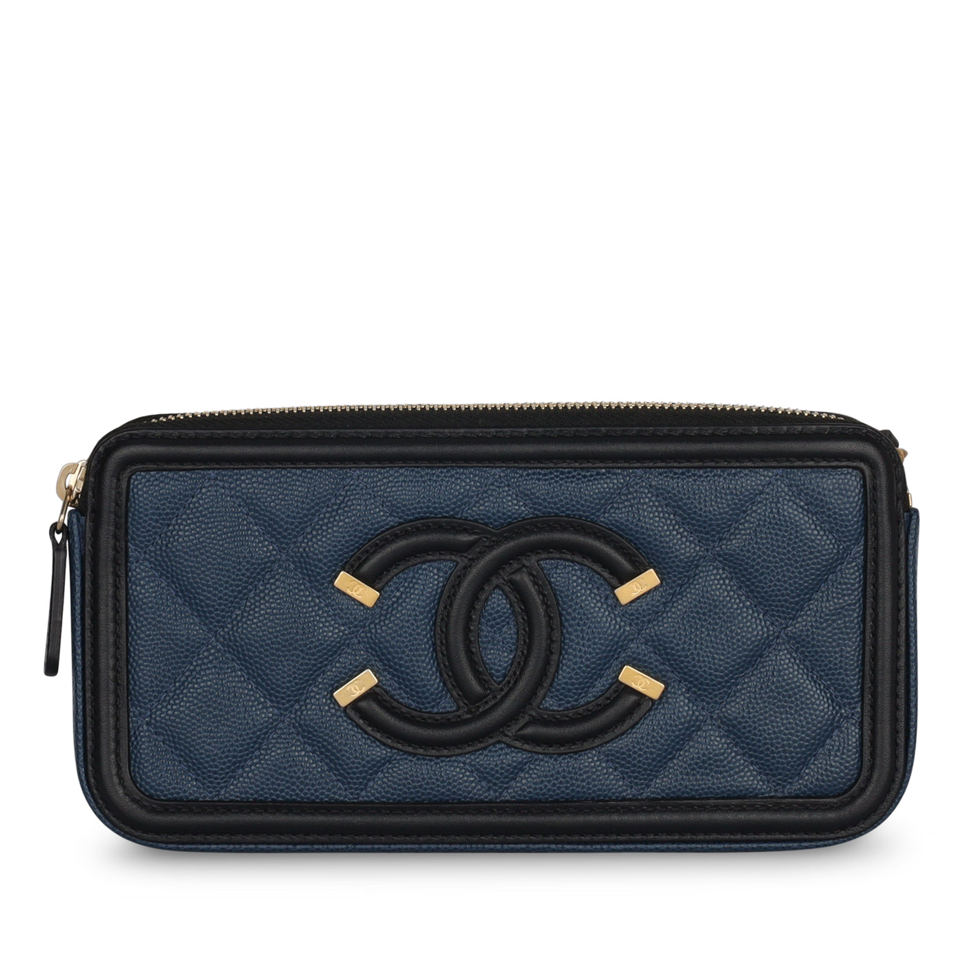 Chanel Filigree CC Clutch