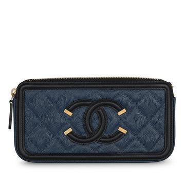 Chanel Filigree CC Clutch