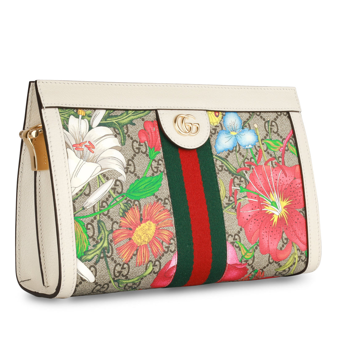 Gucci Floral Ophidia Square Shoulder Bag
