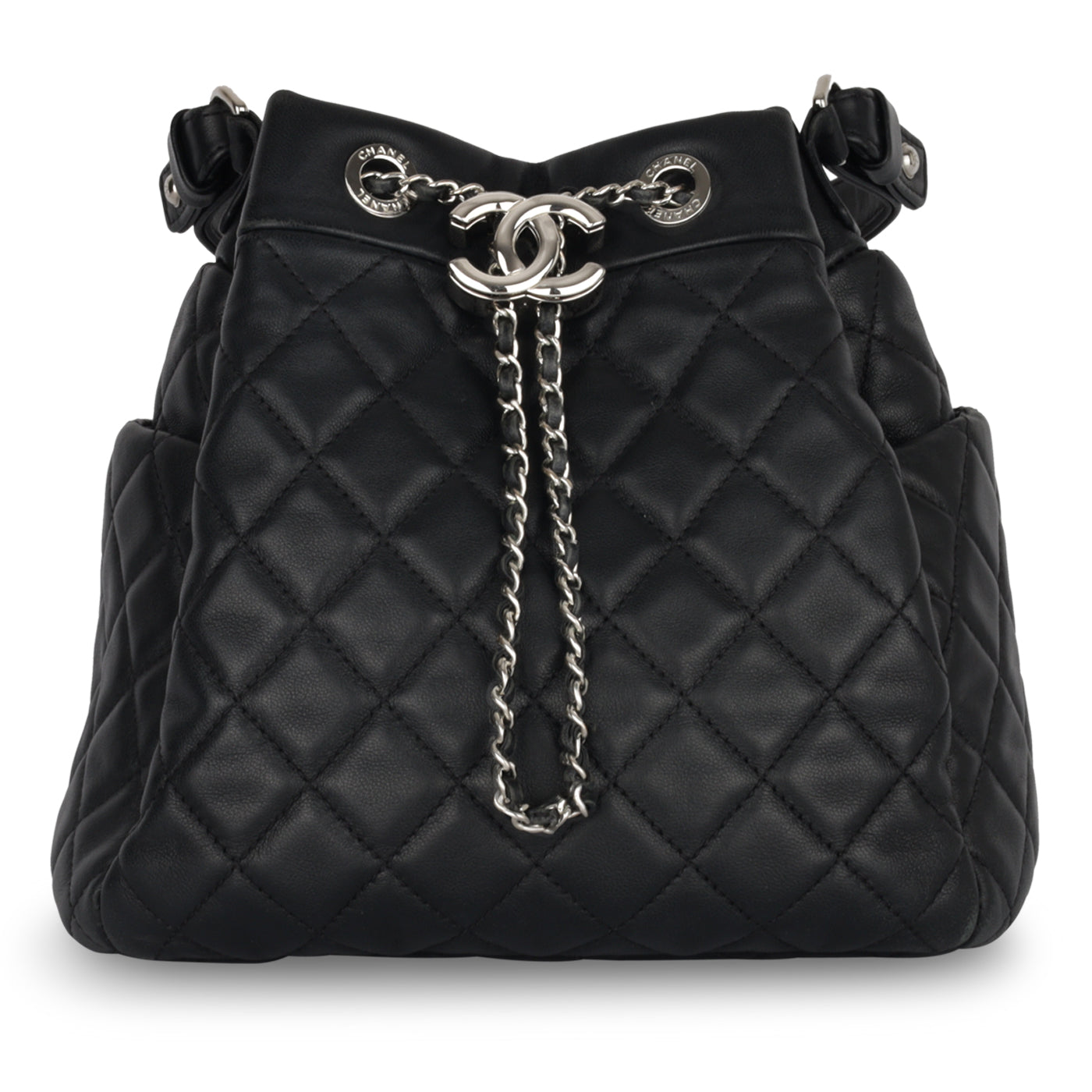 Chanel Quilted Bucket Bag