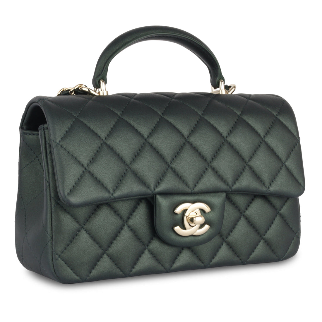 Chanel Classic Flap Bag Mini Rectangular Top Handle