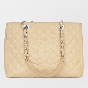 Chanel GST Beige Caviar
