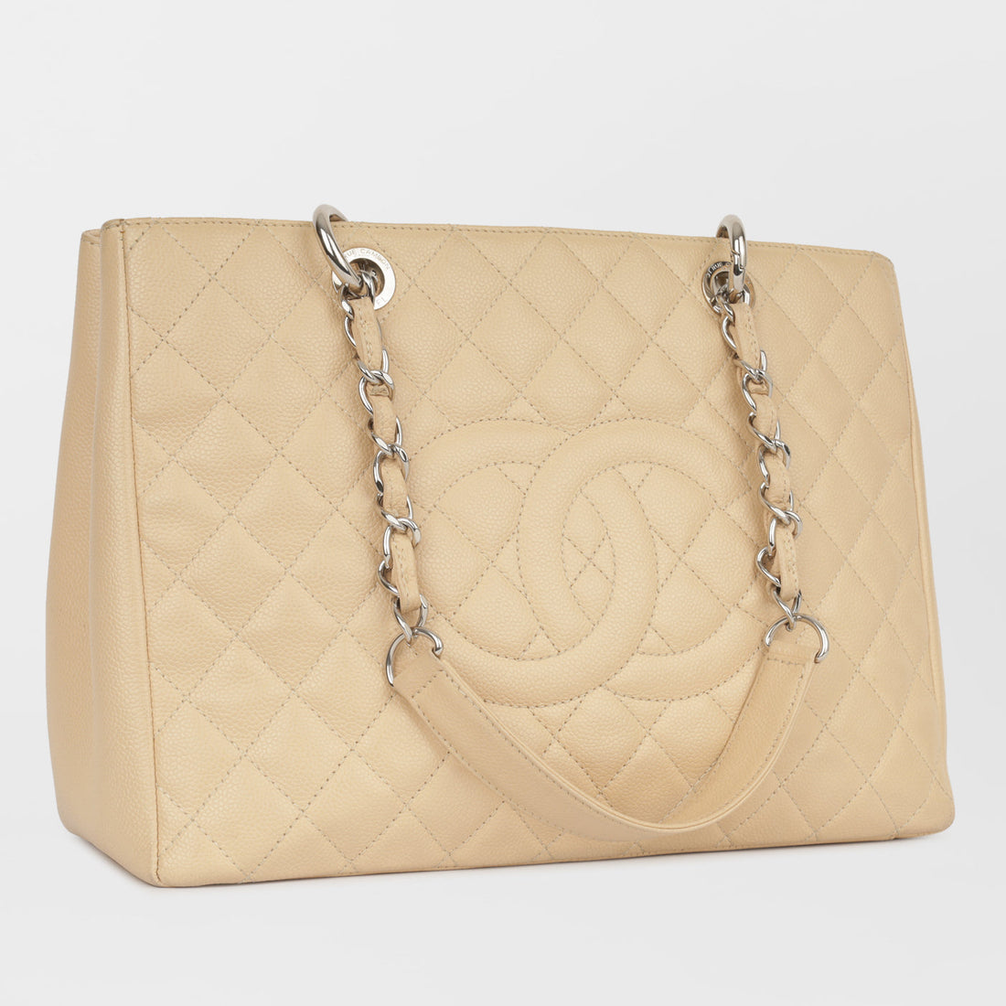 Chanel GST Beige Caviar