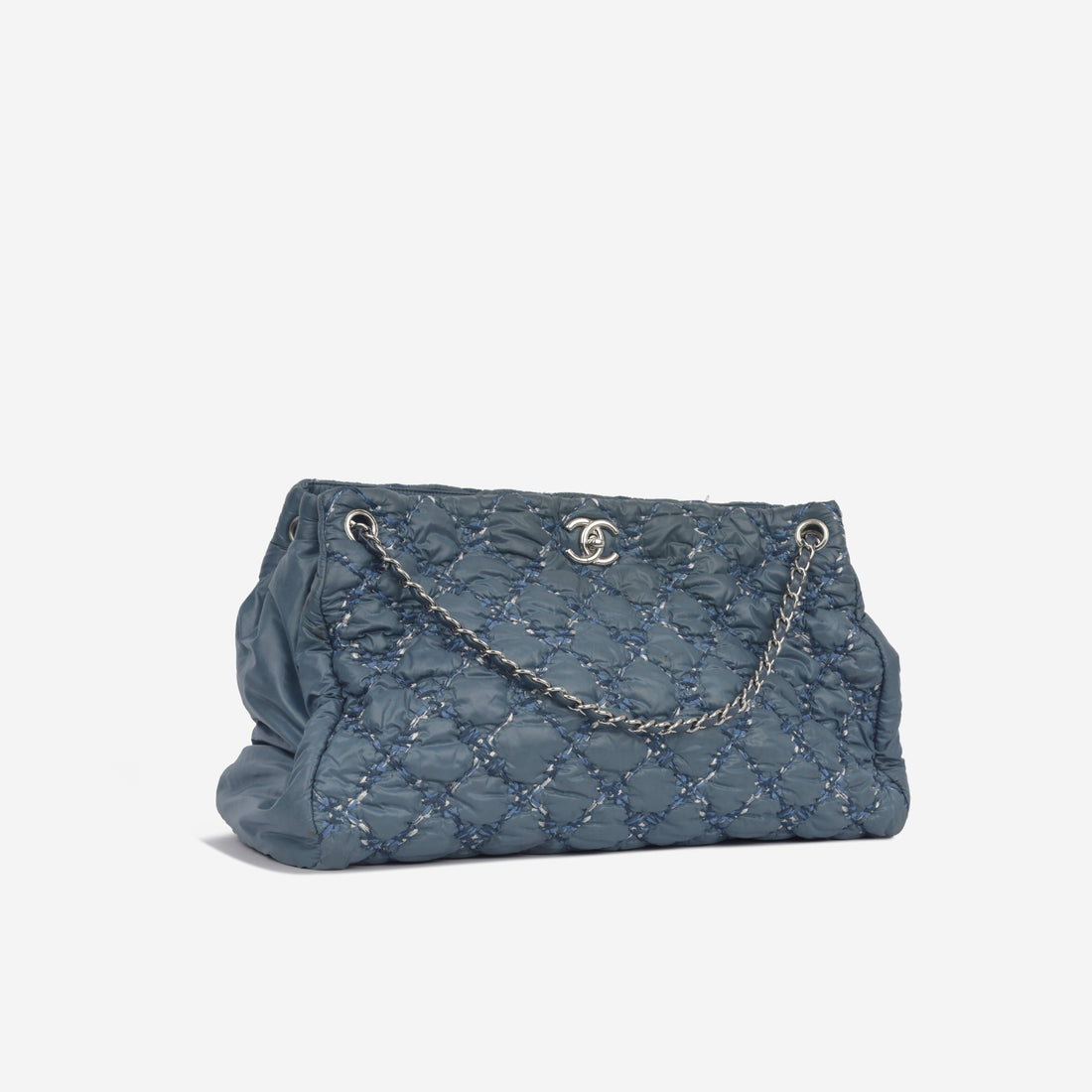 Chanel Bubble Tweed Stitch Tote
