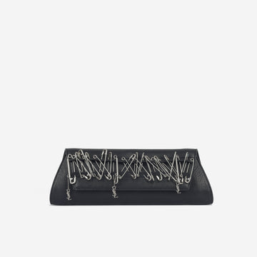 Yves Saint Laurent Safety Pin Clutch