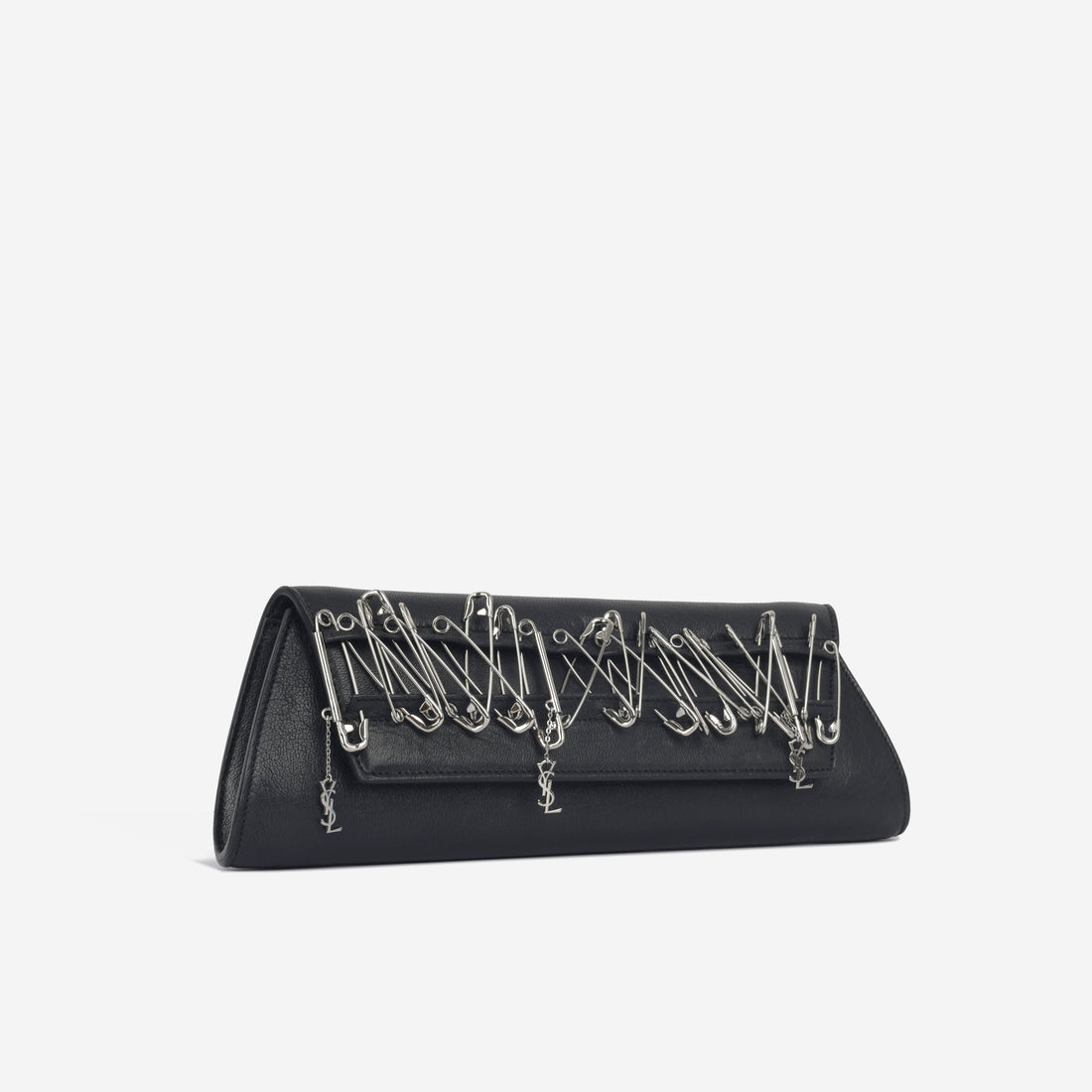 Yves Saint Laurent Safety Pin Clutch