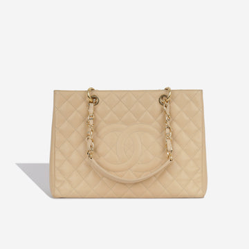 Chanel GST Beige Caviar