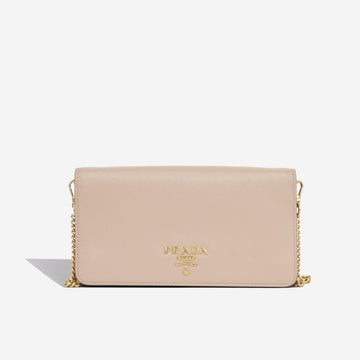 Prada Emblem Wallet on Chain