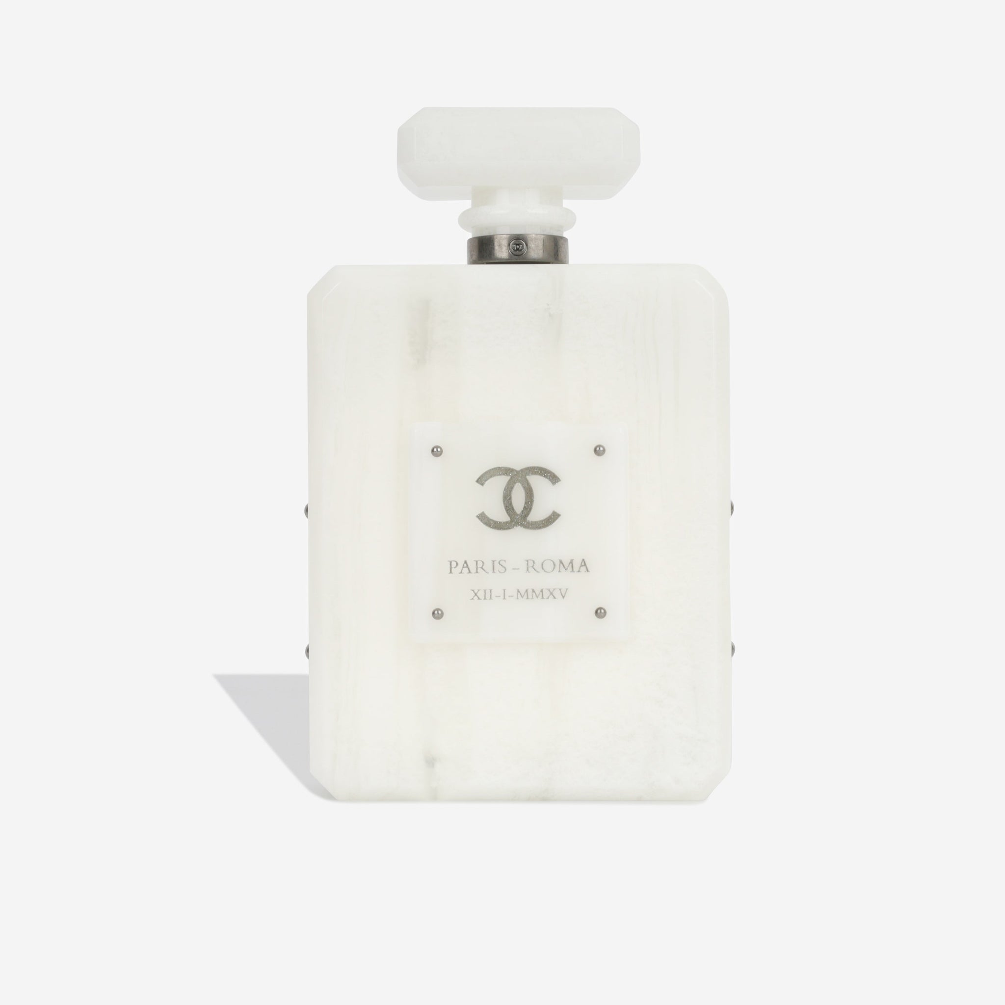 Chanel Plexiglass Paris-Rome Minaudiere