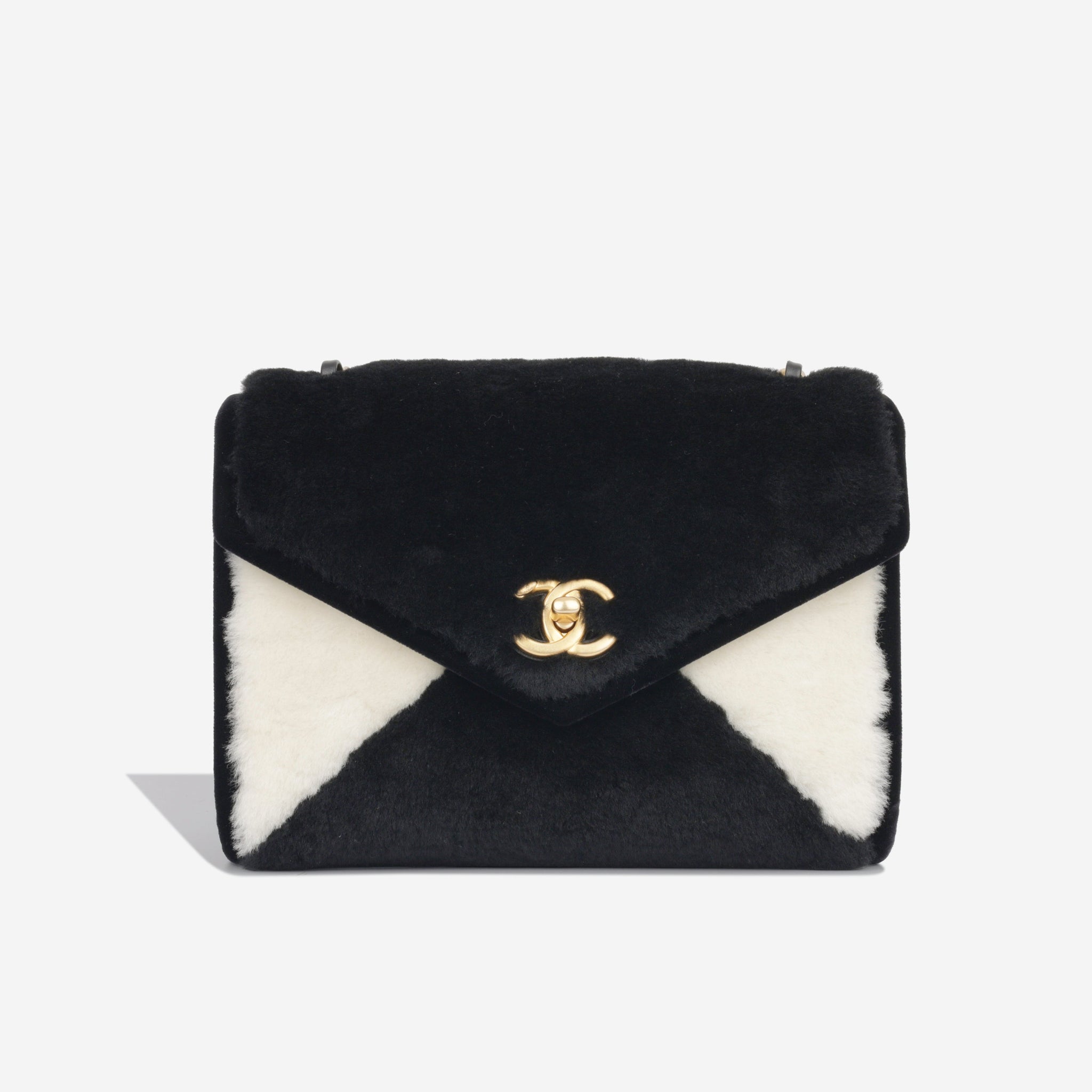 Chanel Small Envelope Flap Bag Shearling