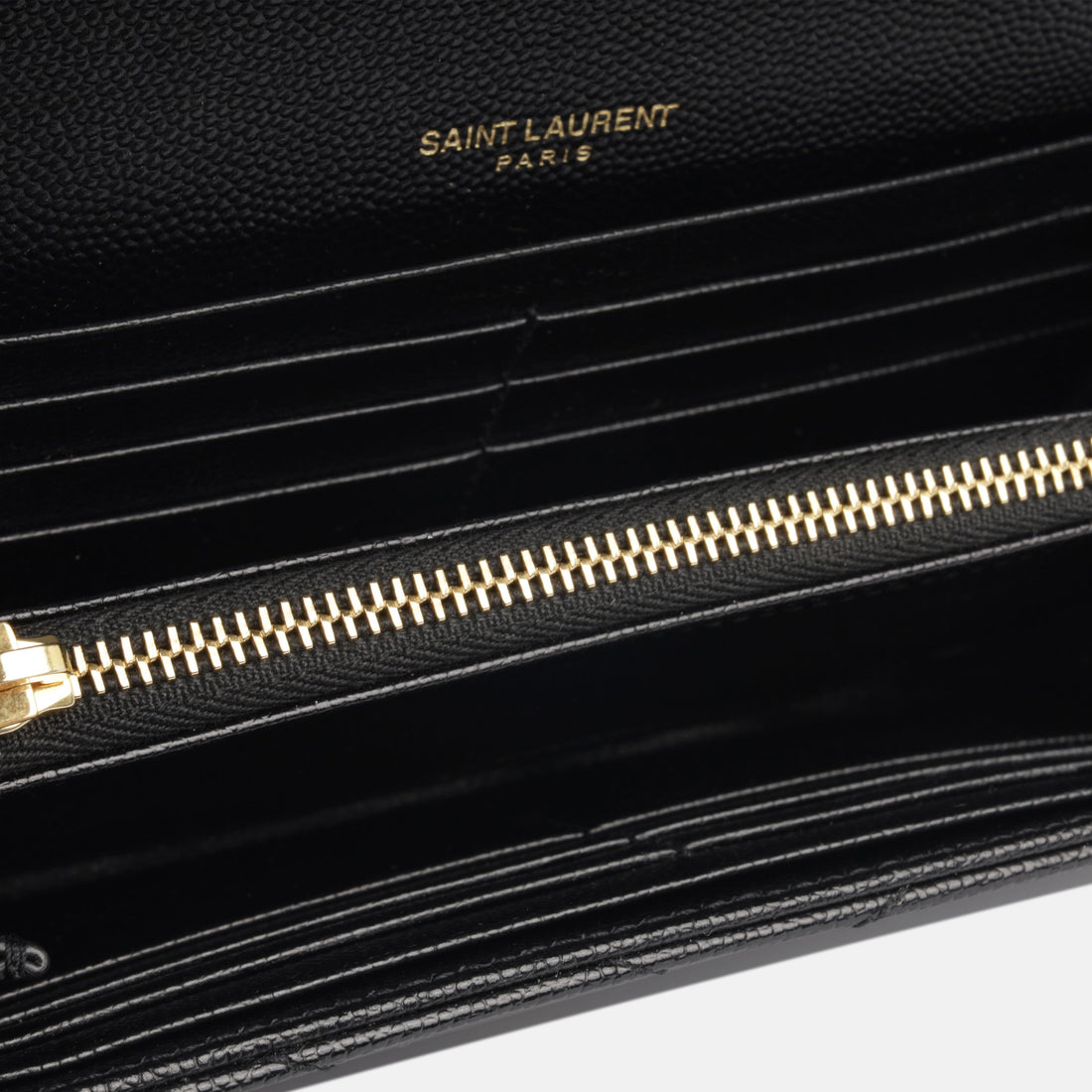 Yves Saint Laurent Cassandre Flap Wallet