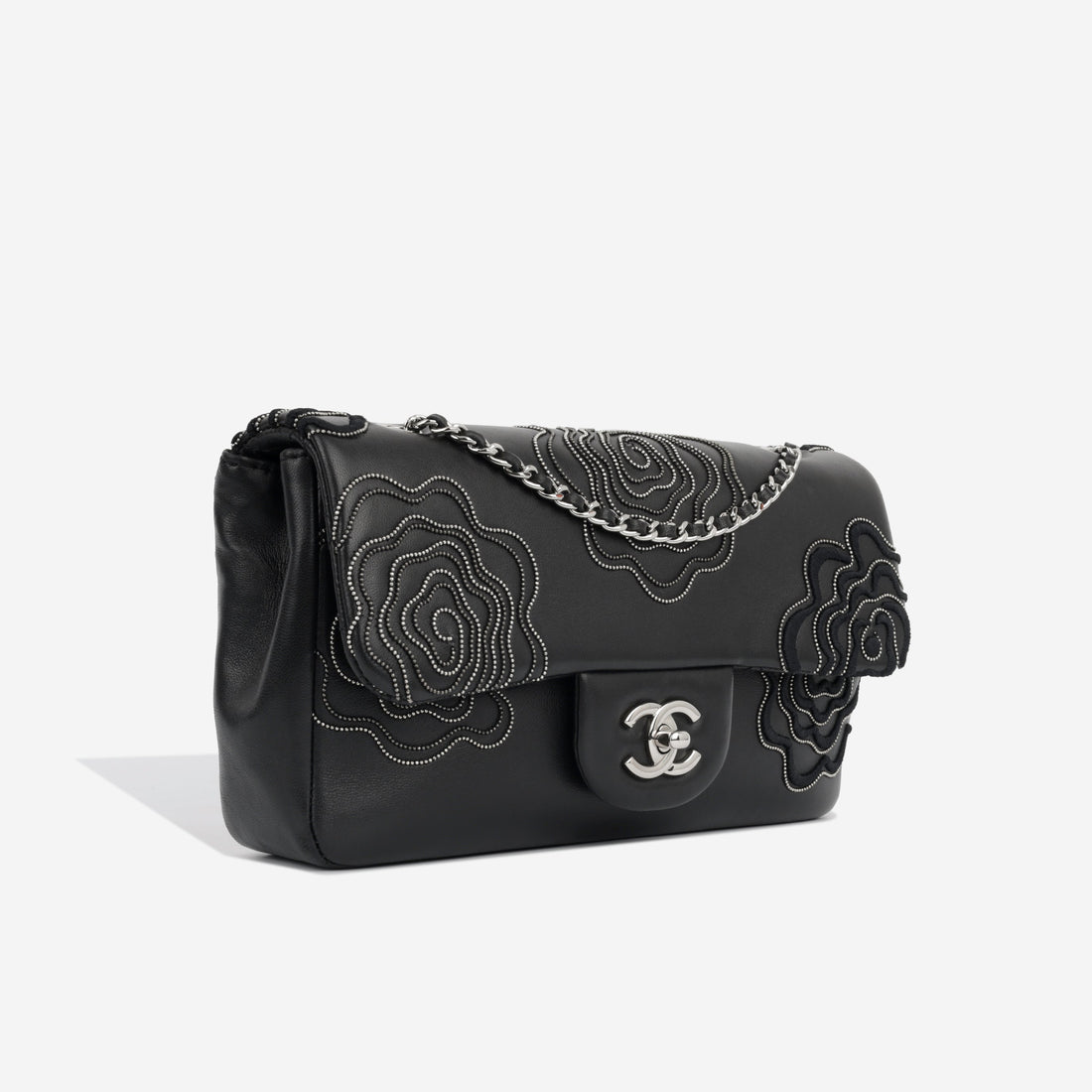 Chanel Camellia Follies Flap Bag