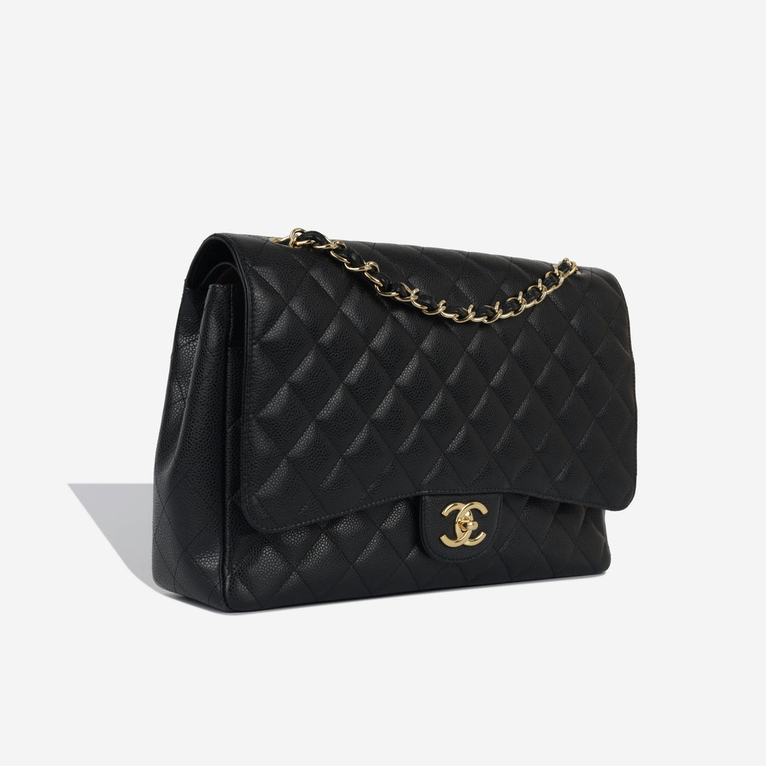 Chanel Maxi Classic Flap Black Caviar