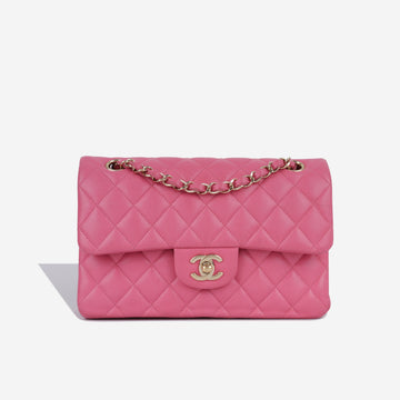 Chanel Small Classic Flap Bag Pink Caviar