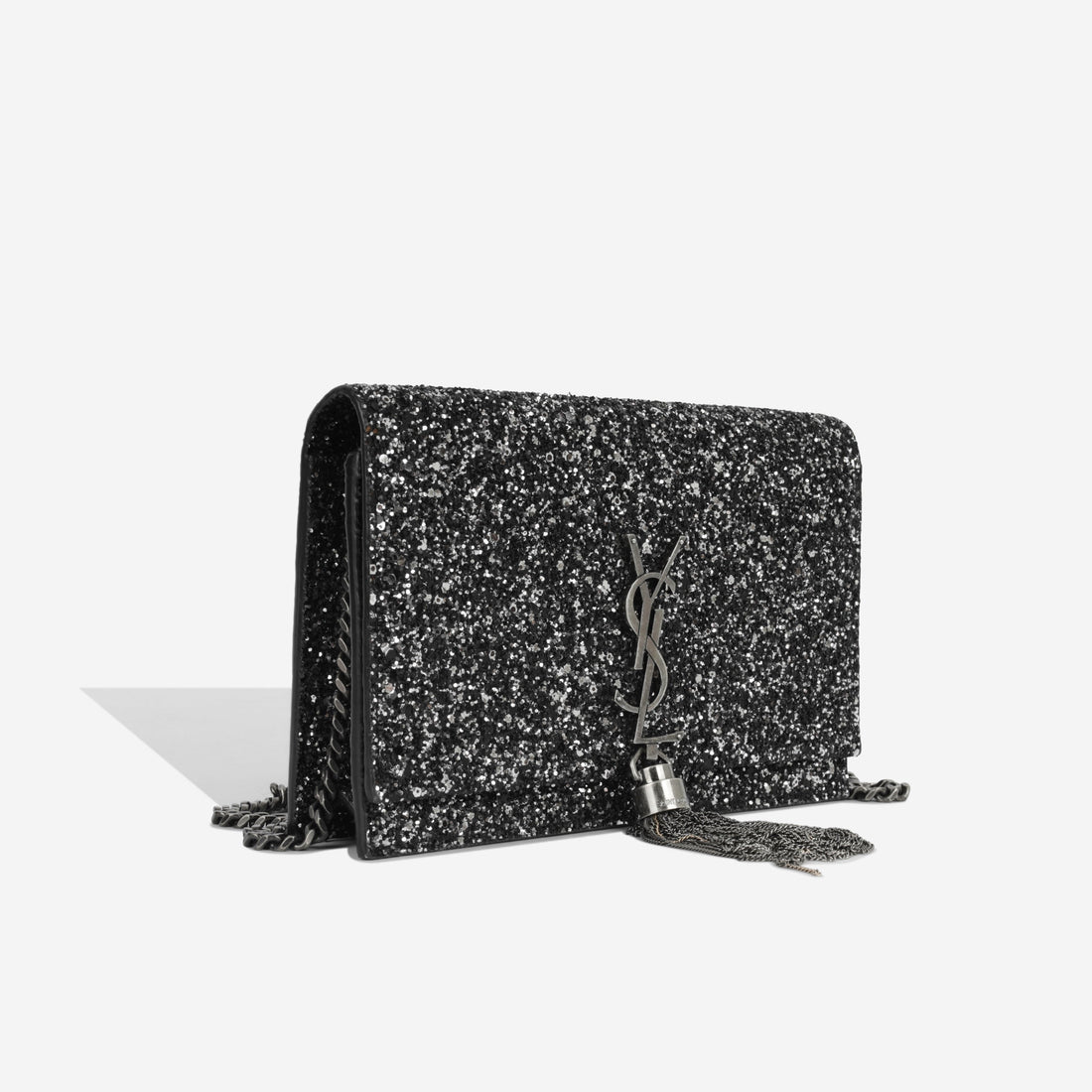 Yves Saint Laurent Kate Chain Wallet With Tassel