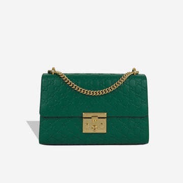 Gucci Guccissima Large Padlock Bag