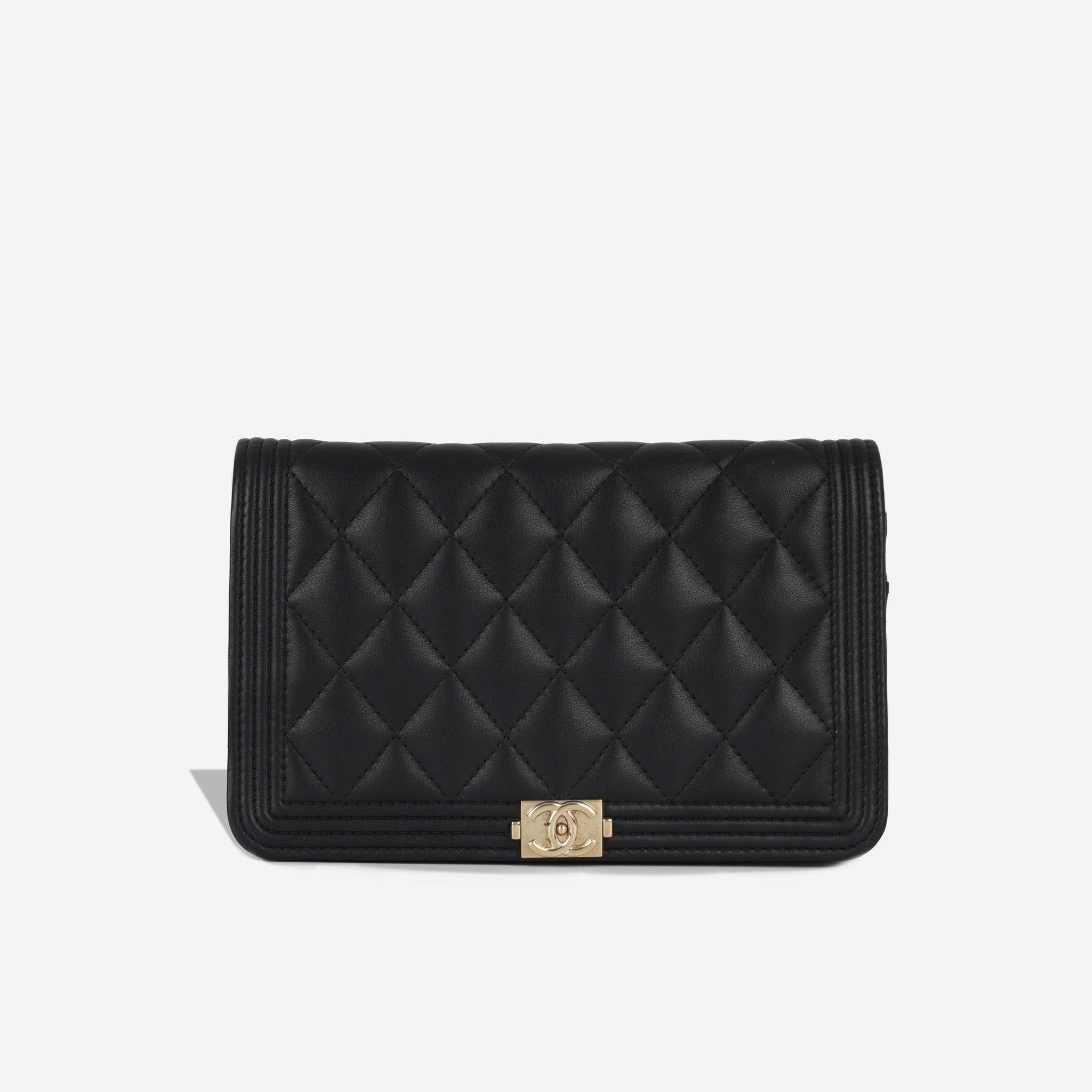 Chanel Boy WOC Black Lambskin