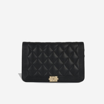Chanel Boy WOC Black Lambskin