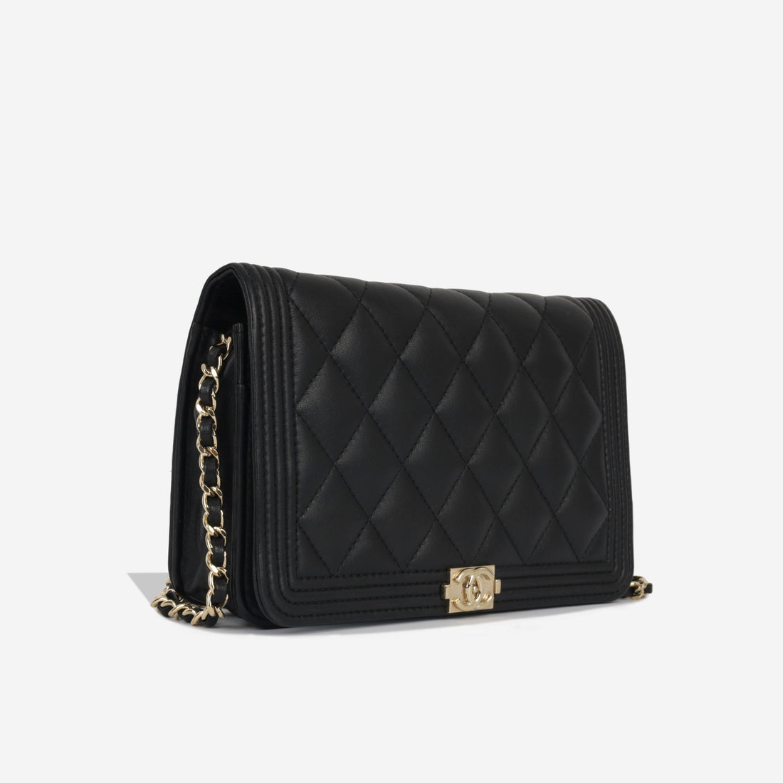 Chanel Boy WOC Black Lambskin