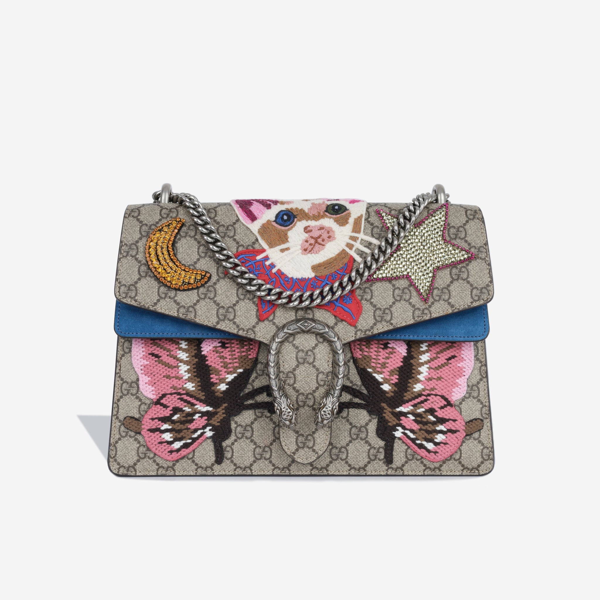 Gucci Dionysus Medium Embroidered GG Canvas