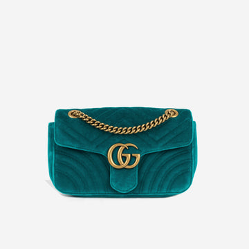 Gucci Small Marmont Bag - Velvet
